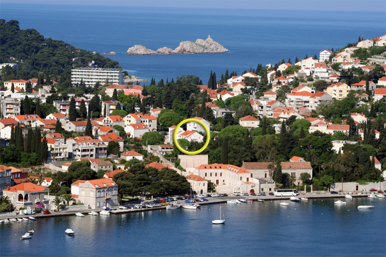 Apartments Artemis — the house on Lapad, Dubrovnik